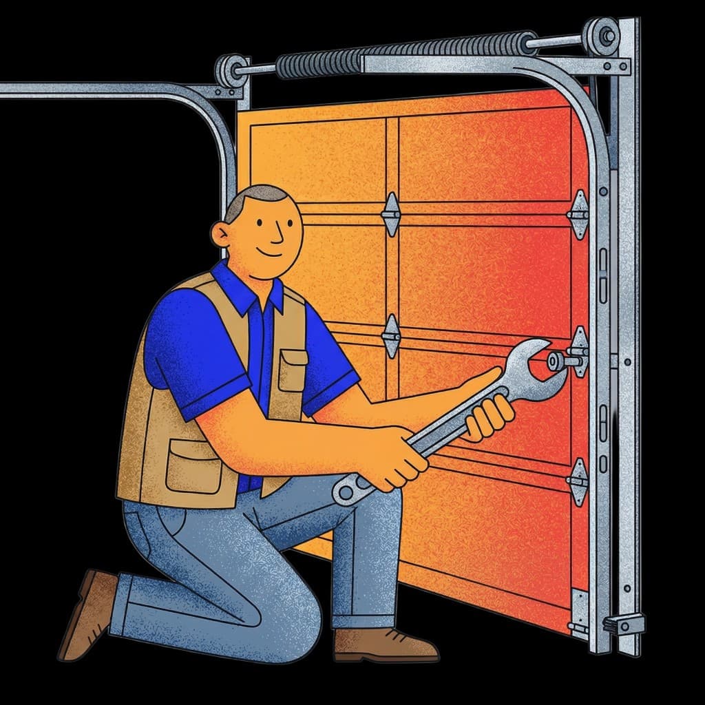 Garage door technician